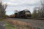 NS 4532 leads a manifest train down the siding at Cove PA
